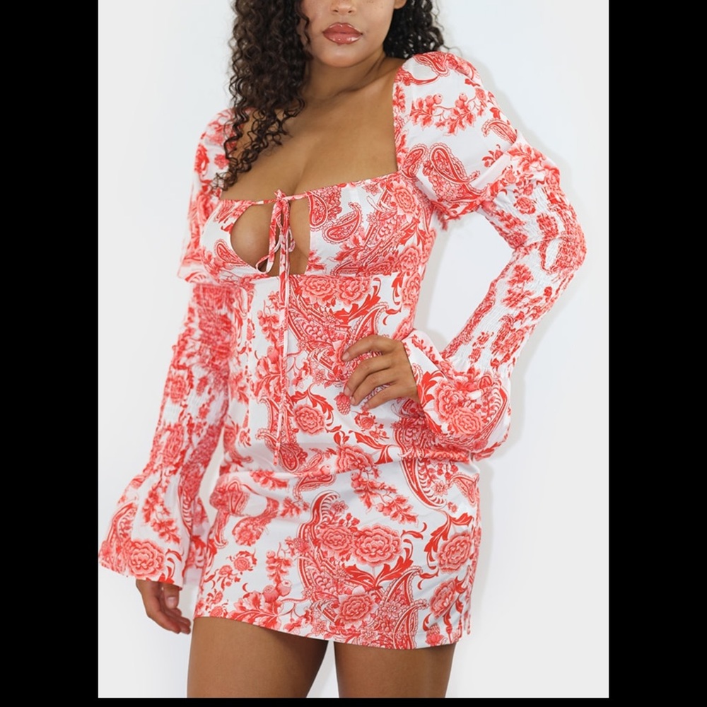 Red BODYCON DRESS 😍